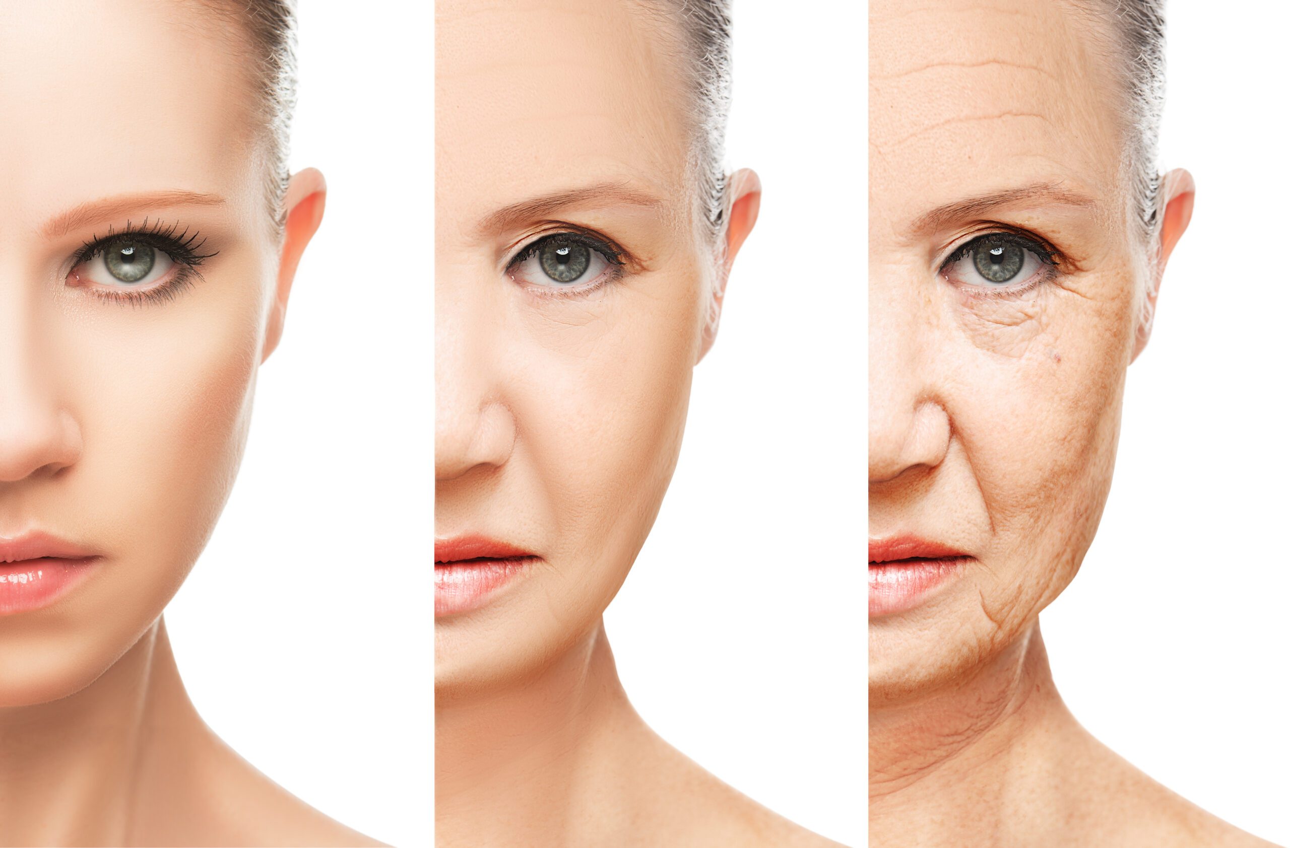 Промени на лицето и шията с напредване на възрастта